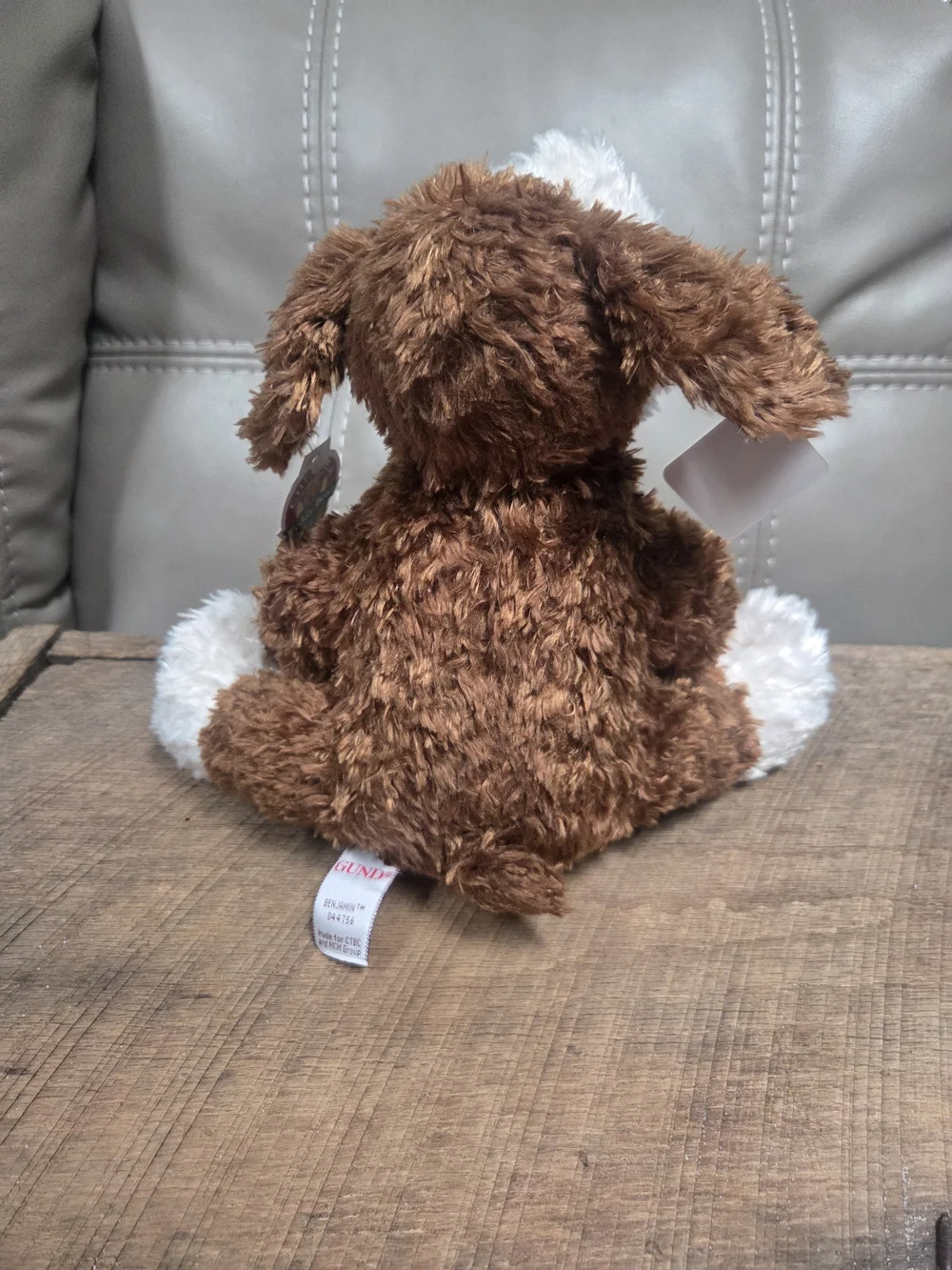 NWT Gund Benjamin Shaggy Spaniel Puppy Plush #976 #44756 10” Bin 1K